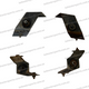 VK VL Rear Centre Bumper Brackets Sedan / Wagon