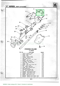 Holden parts catalogue: 92028043, correct component highlighted, TUF Motorsports watermark. Illustration for identification.