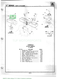 Holden parts catalogue: 92028776, correct component highlighted, TUF Motorsports watermark. Illustration for identification.