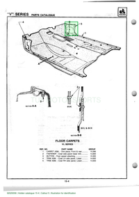 Holden parts catalogue: 92029358, correct component highlighted, TUF Motorsports watermark. Illustration for identification.