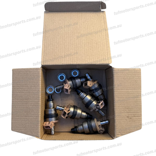 Nissan RB30 Injectors x 6 Exchange (Cleaned / Serviced)