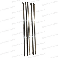 VL Commodore 1/4 Glass Moulding Passenger Chrome Roof Trim