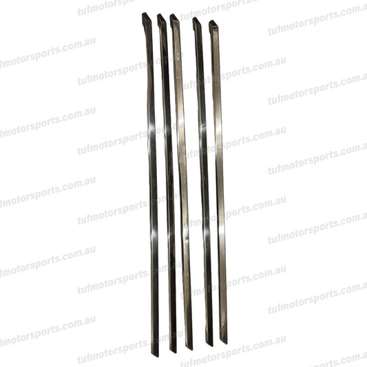 VL Commodore 1/4 Glass Moulding Passenger Chrome Roof Trim