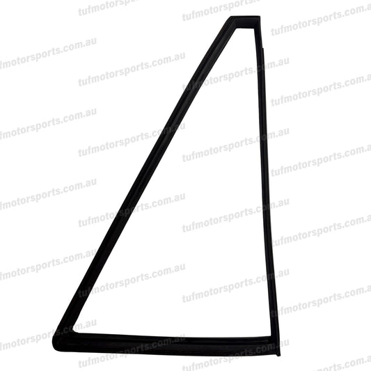 VK VL Commodore Sedan Drivers Side Rear Door 1/4 Glass Rubber GM 92018246