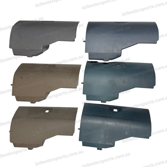 VL Commodore glove box lids GM 9946606, stock photo colour reference