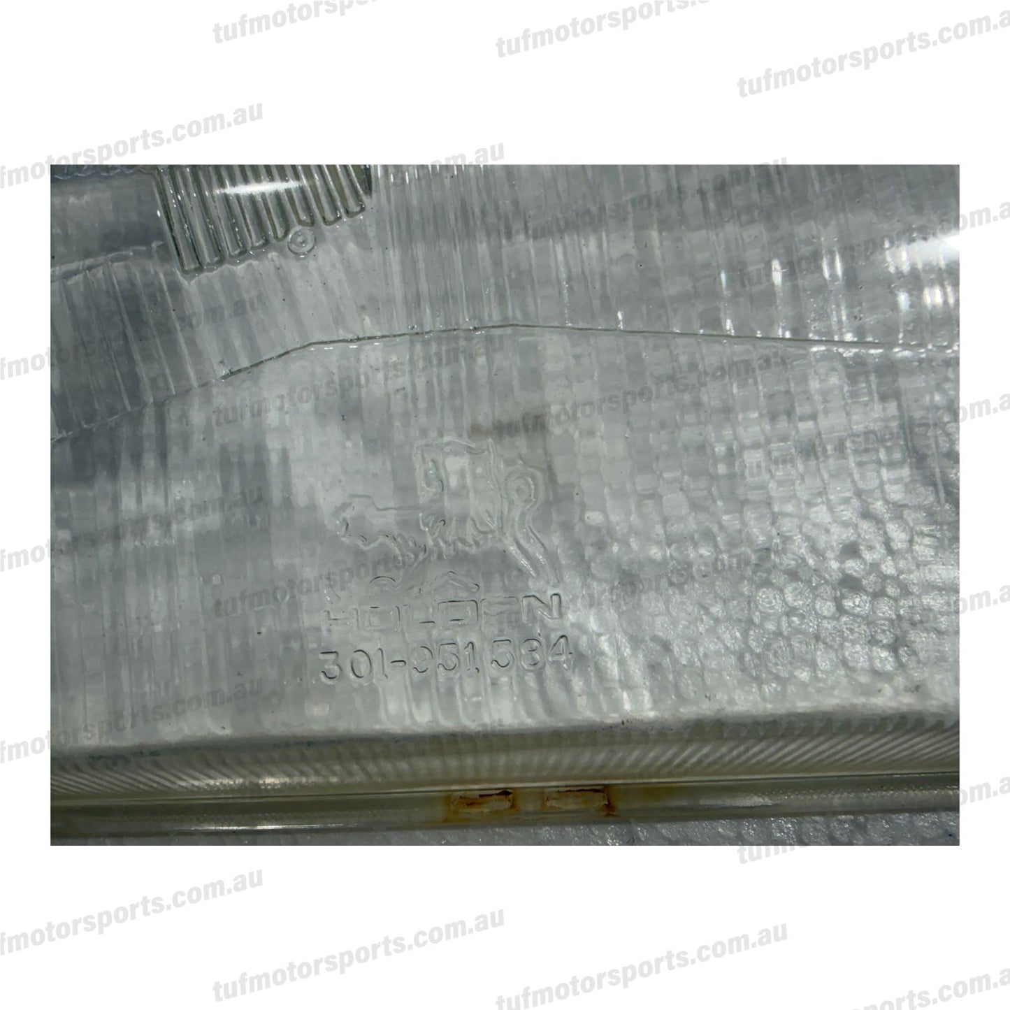 VL Commodore Right Hand (Drivers) Headlight Glass GM VS16968